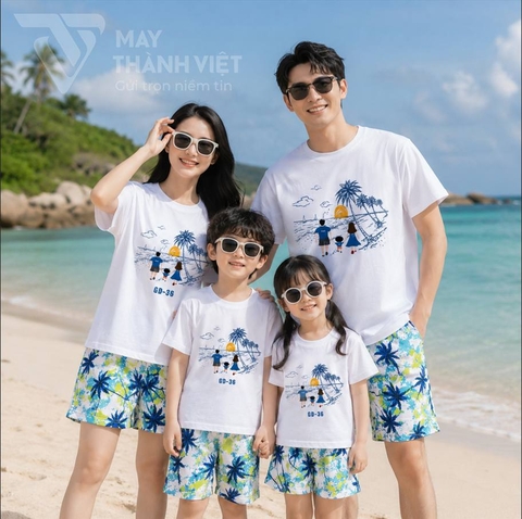 Mẫu Áo Đồng Phục Đi Biển