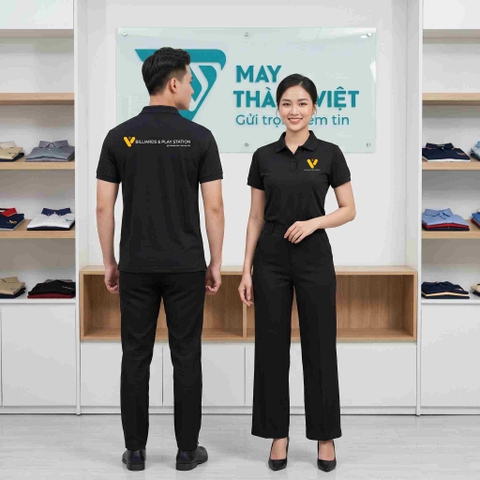 Áo Đồng Phục Công Ty Đen