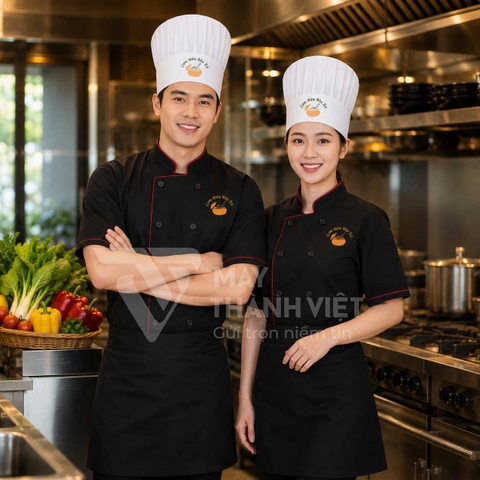 Áo Bếp May Sẵn