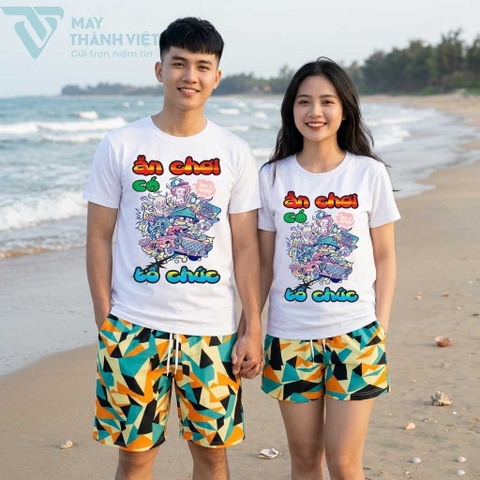 Đồng Phục Đi Biển Cho Gia Đình