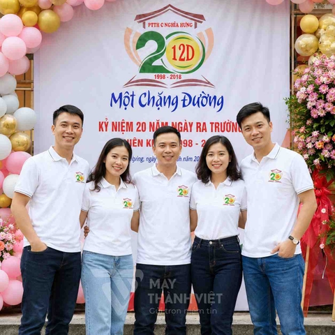 Mẫu áo đồng phục họp lớp ở Thanh Hóa đẹp và ý nghĩa