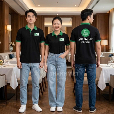 Áo Đồng Phục Nhà Hàng May Sẵn