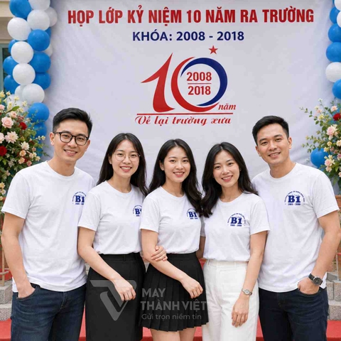 Dong Phuc Hop Lop ở Hà Tĩnh – Gắn Kết Kỷ Niệm Sau 10 Năm Ra Trường