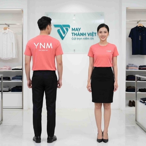 Áo Đồng Phục Màu Hồng