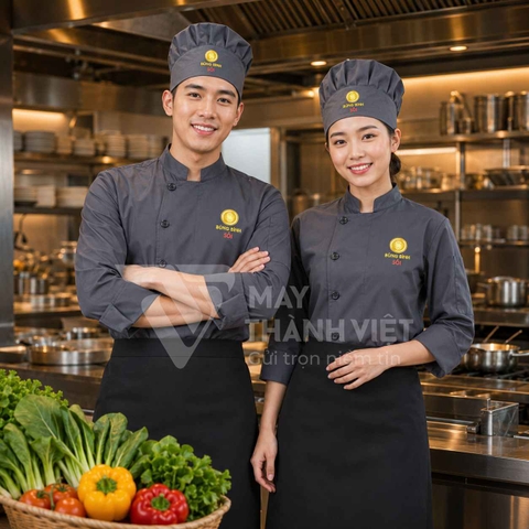 Áo Bếp Nhà Hàng