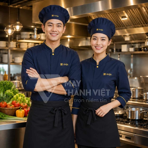Áo Đầu Bếp May Sẵn