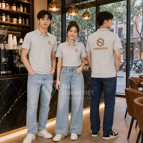 Áo Đồng Phục Quán Cafe Sargon Coffee