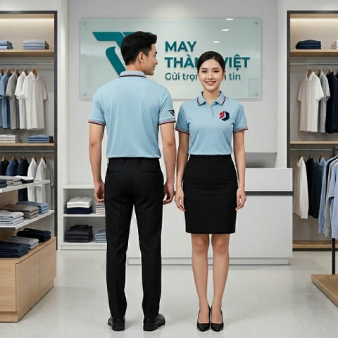 Áo Đồng Phục Có Cổ