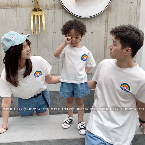Áo Cặp Gia Đình Đẹp Màu Vàng - Đồng Phục May Thành Việt