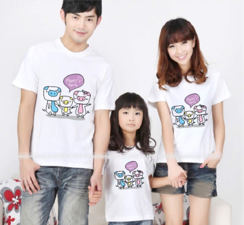 Áo Gia Đình 4 Người