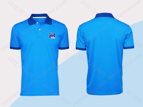 Áo thun đồng phục giá rẻ cổ bẻ Huyện Tiên Lãng Hải Phòng- Đồng phục May Thành Việt