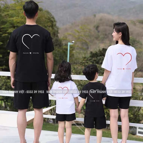 Áo Thun Gd Giá Rẻ Tại Ninh Thuận Màu đen- Đồng Phục May Thành Việt