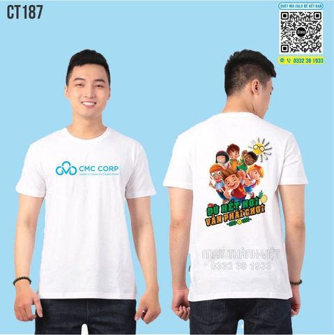Áo thun team công ty tại Hải Dương - Đồng Phục May Thành Việt