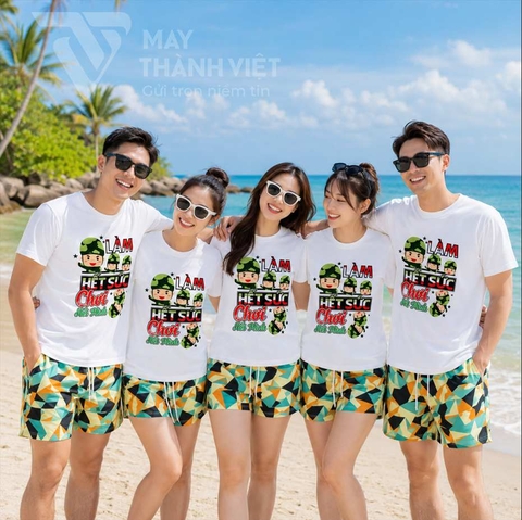 Áo Đồng Phục Đi Biển Đẹp