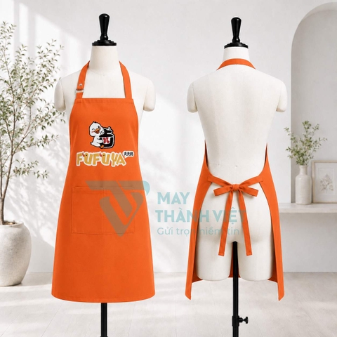 Tạp Dề Màu Cam