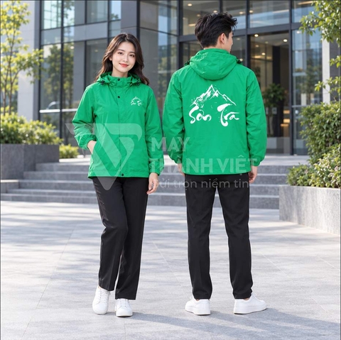 Áo Gió Đồng Phục In Logo