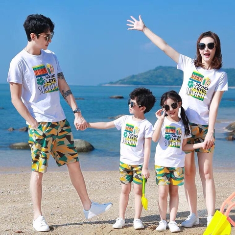 Bộ Áo Gia Đình - Đồng Phục May Thành Việt
