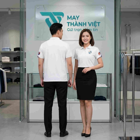 Áo Đồng Phục Cổ Bẻ