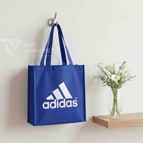 túi vải không dệt màu xanh nổi bật