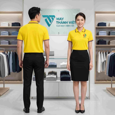 Áo Đồng Phục Vàng