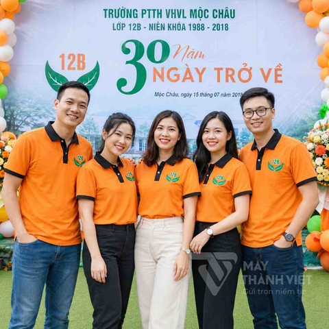 Mẫu Áo Đồng Phục Họp Lớp Ở Đà Nẵng Nổi Bật, Ấn Tượng
