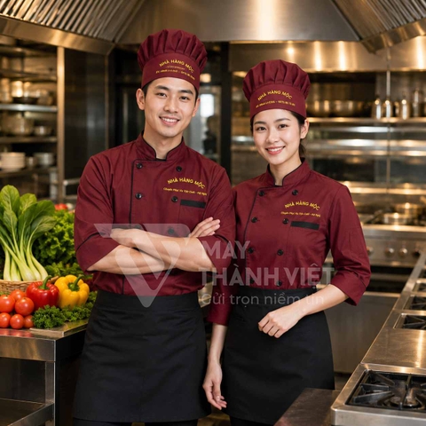 Áo Đầu Bếp Nữ