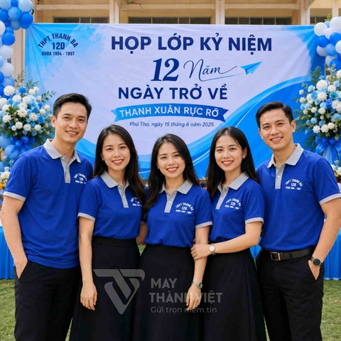 Mẫu áo đồng phục họp lớp ở Cần Thơ nổi bật và ý nghĩa