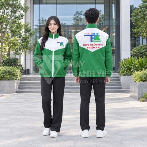 Áo Gió Đồng Phục Thêu Logo