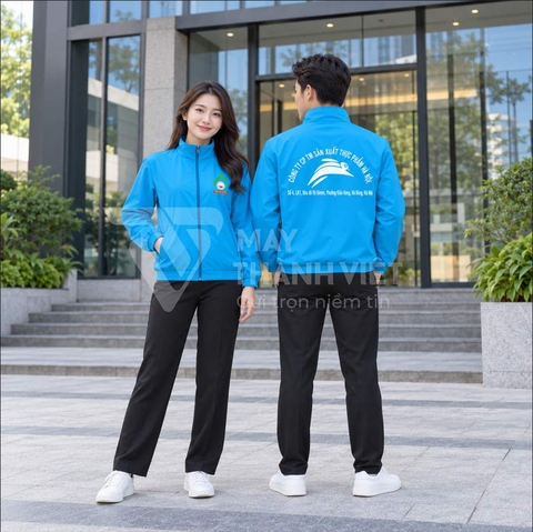 Đặt May Áo Khoác Gió Đồng Phục