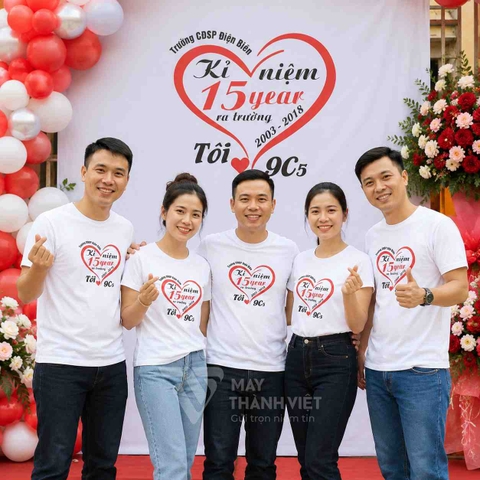 Mẫu áo đồng phục họp lớp ở Hà Nội đẹp và ý nghĩa