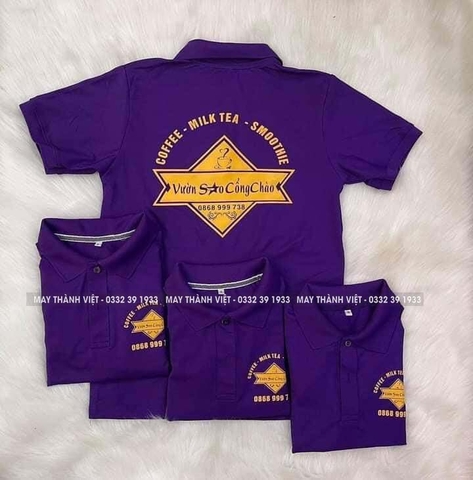 Đồng Phục Quán Trà tắc đẹp - Đồng Phục May Thành Việt