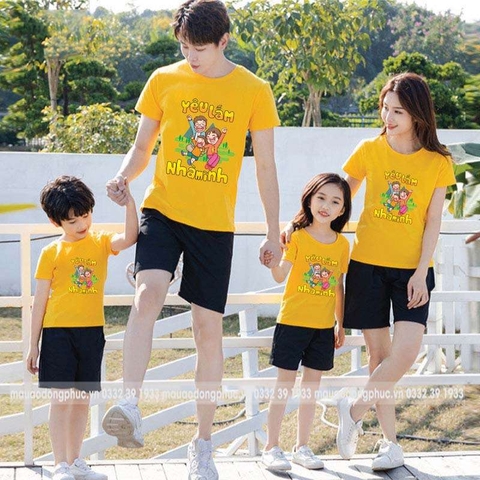 Đồng Phục Gia Đình Cao Cấp- Đồng Phục May Thành Việt