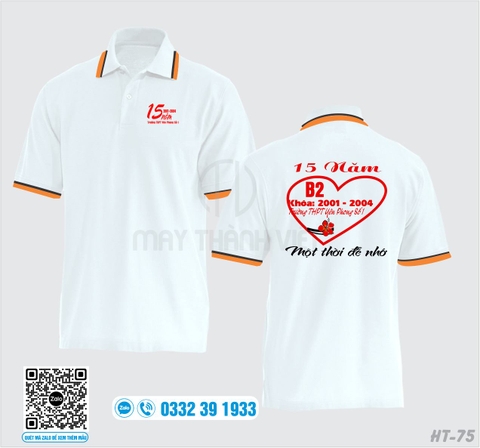 Ao hop lop đẹp màu đỏ cổ tròn tại Hải Dương - Đồng phục May Thành Việt