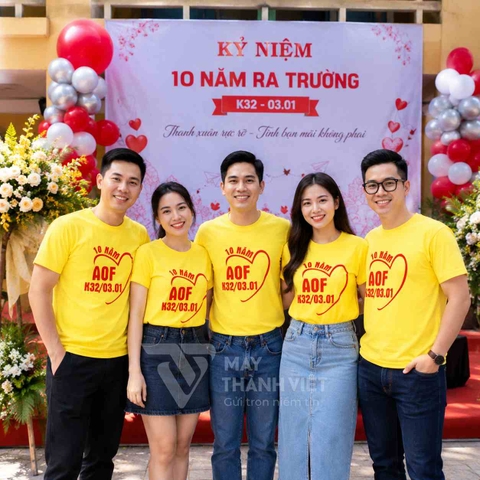 Mẫu Áo Đồng Phục Họp Lớp Ở Thái Nguyên Đẹp Và Sang Trọng