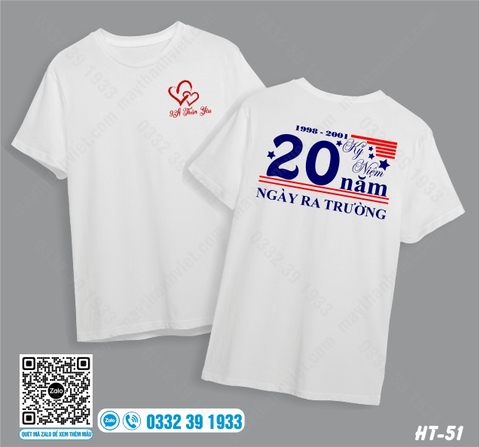 Mẫu đồng phục họp lớp đẹp rẻ 20 năm ngày ra trường tại Bình Dương - Đồng phục May Thành Việt
