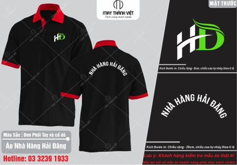 Đồng phục bếp nhà hàng - Đồng Phục May Thành Việt