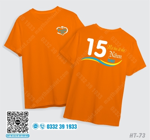 Mẫu áo kỷ niệm ngày ra trường 15 năm đẹp rẻ tại Ninh Bình - Đồng phục May Thành Việt