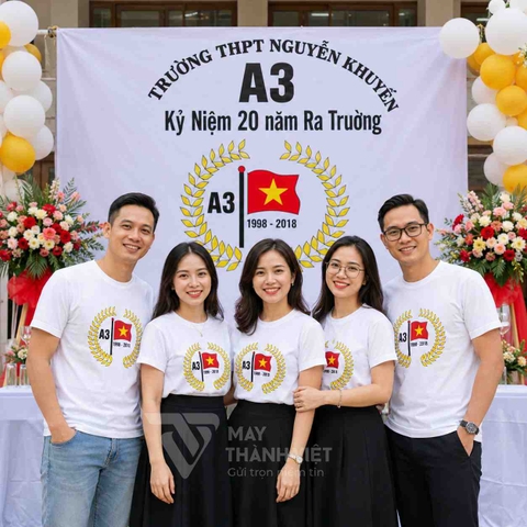 Mẫu áo đồng phục họp lớp ở Hải Phòng đẹp và ý nghĩa