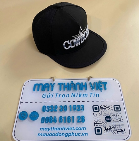 Mũ lưỡi trai thêu logo
