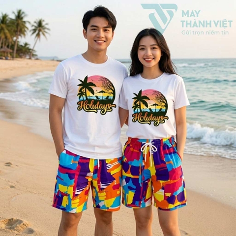 Áo Thun Nhóm Đi Biển