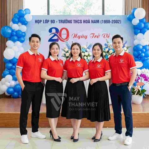 Đồng phục họp lớp 20 năm ở Ninh Bình