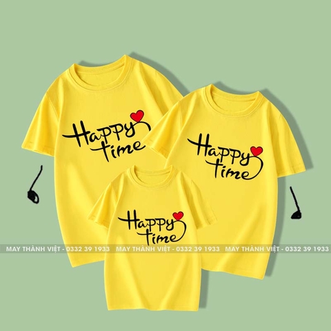 Mẫu Áo Gia Đình Đẹp Màu Đỏ - Đồng Phục May Thành Việt