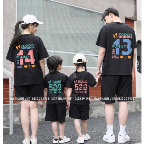 Mẫu Đồng Phục Gia Đình Đẹp Giá Rẻ Tại Lai Châu Màu Trắng - Đồng Phục May Thành Việt
