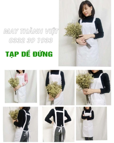 Tạp Dề Yếm Đẹp Giá Rẻ - Đồng Phục May Thành Việt