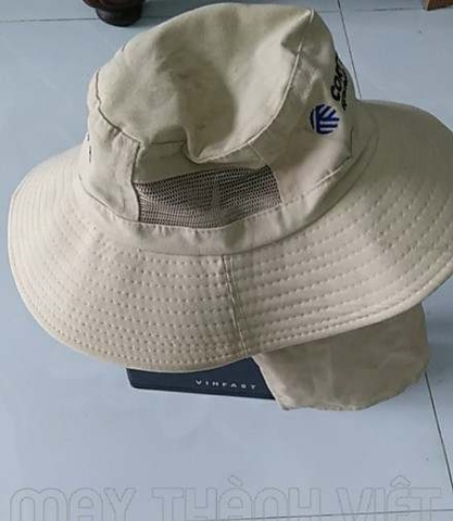 Mũ nón bucket tai bèo màu vàng - Đồng phục may thành việt