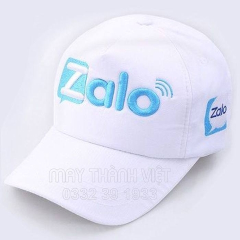Mũ nón lưỡi trai đẹp công ty zalo - Đồng phục may thành việt