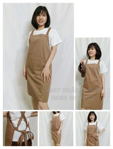 Tạp Dề Cà Phê Đẹp Giá Rẻ - Đồng Phục May Thành Việt