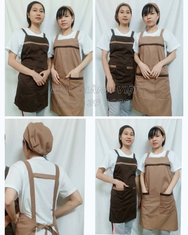 Tạp Dề In Logo Đẹp Giá Rẻ - Đồng Phục May Thành Việt