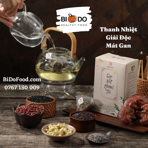 Trà Thảo Mộc Quê Việt Túi Lọc 600g