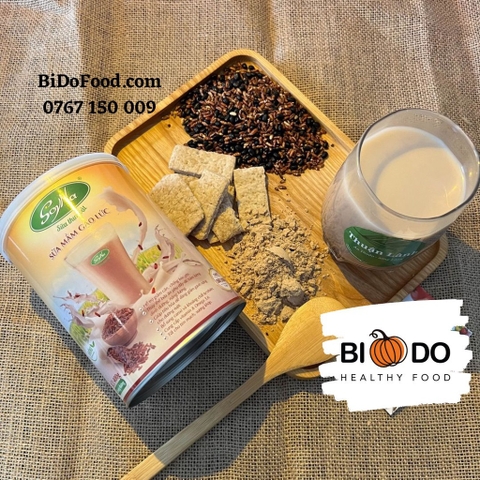 Bột Gạo Lứt Giảm Cân Soyna 400g  - Bí Đỏ Food - Sữa Gạo Lức Lợi Sữa Thơm Ngon Dễ Uống